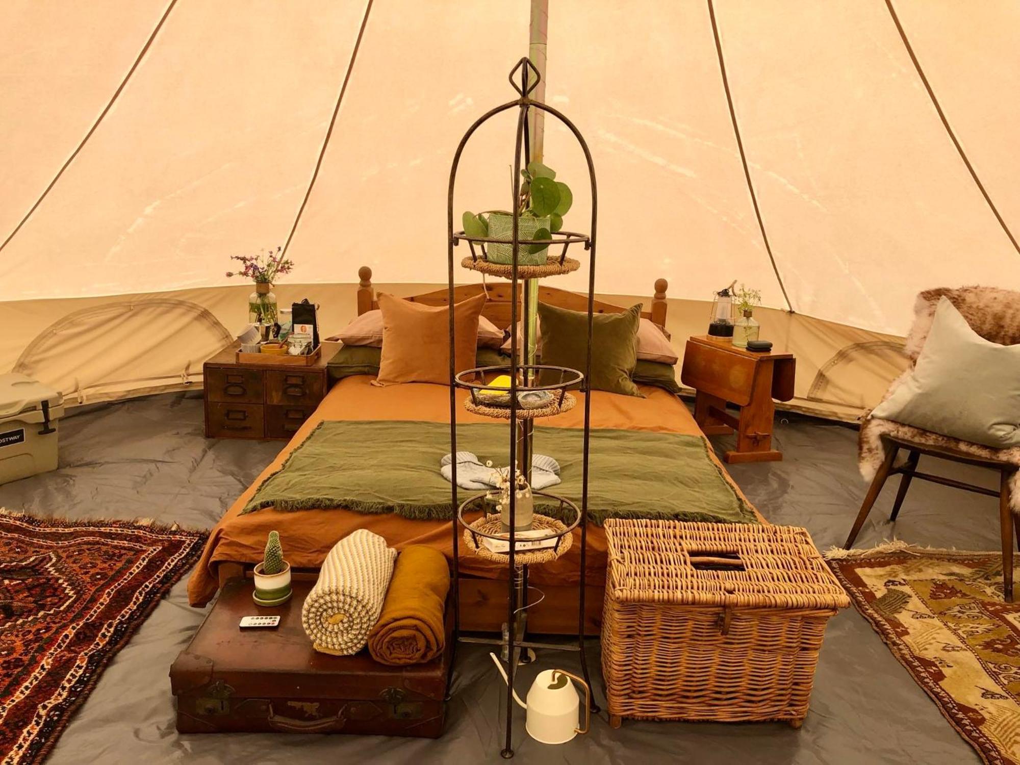 Beesands Belltents Kingsbridge  Buitenkant foto